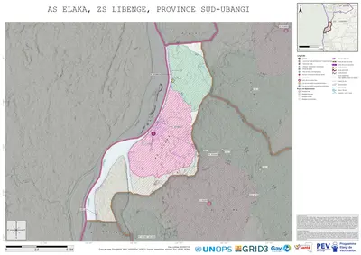 Microplanning: Elaka, Libenge, Gemena, Sud-Ubangi, COD (2025)
