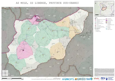 Microplanning: Mole, Libenge, Gemena, Sud-Ubangi, COD (2025)