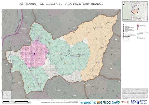 Microplanning: Nduma, Libenge, Gemena, Sud-Ubangi, COD (2025)