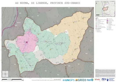 Microplanning: Nduma, Libenge, Gemena, Sud-Ubangi, COD (2025)