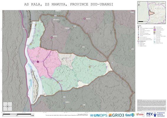 Microplanning: Kala, Mawuya, Gemena, Sud-Ubangi, COD (2025)