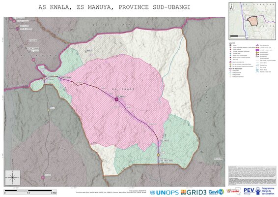 Microplanning: Kwala, Mawuya, Gemena, Sud-Ubangi, COD (2025)