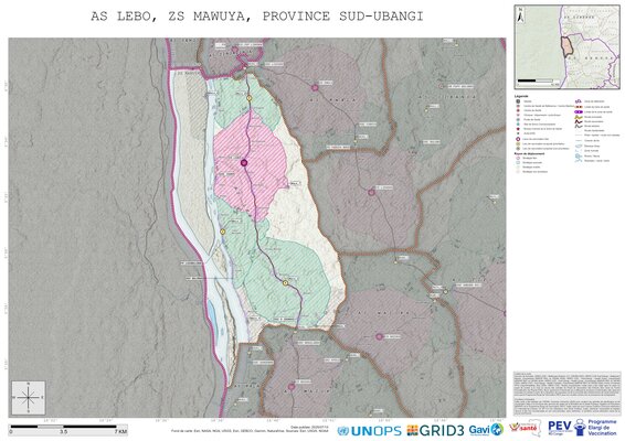 Microplanning: Lebo, Mawuya, Gemena, Sud-Ubangi, COD (2025)