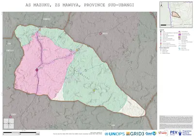 Microplanning: Mazuku, Mawuya, Gemena, Sud-Ubangi, COD (2025)