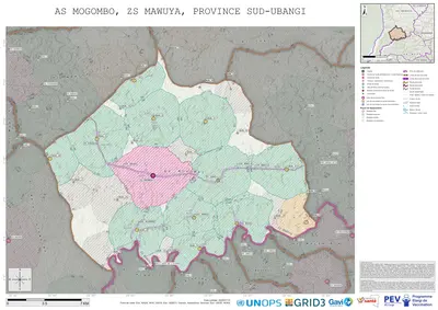 Microplanning: Mogombo, Mawuya, Gemena, Sud-Ubangi, COD (2025)