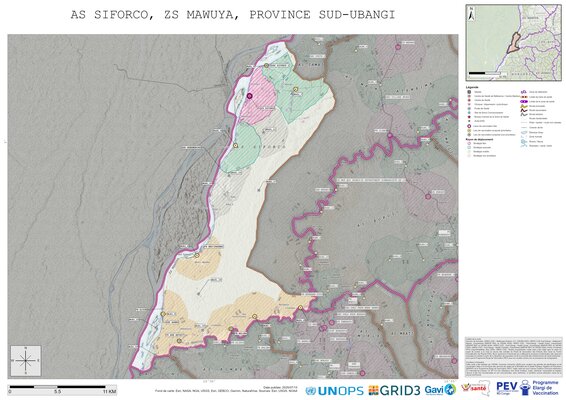 Microplanning: Siforco, Mawuya, Gemena, Sud-Ubangi, COD (2025)