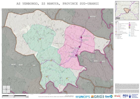 Microplanning: Yembongo, Mawuya, Gemena, Sud-Ubangi, COD (2025)