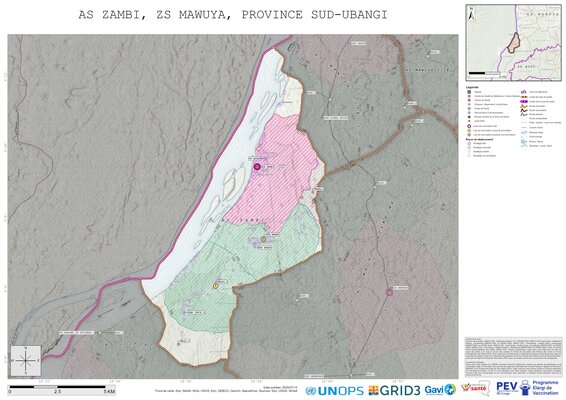 Microplanning: Zambi, Mawuya, Gemena, Sud-Ubangi, COD (2025)