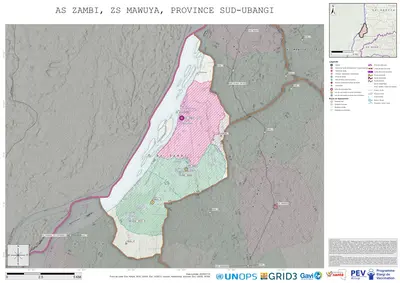 Microplanning: Zambi, Mawuya, Gemena, Sud-Ubangi, COD (2025)