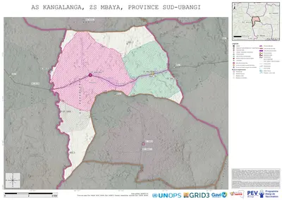 Microplanning: Kangalanga, Mbaya, Gemena, Sud-Ubangi, COD (2025)