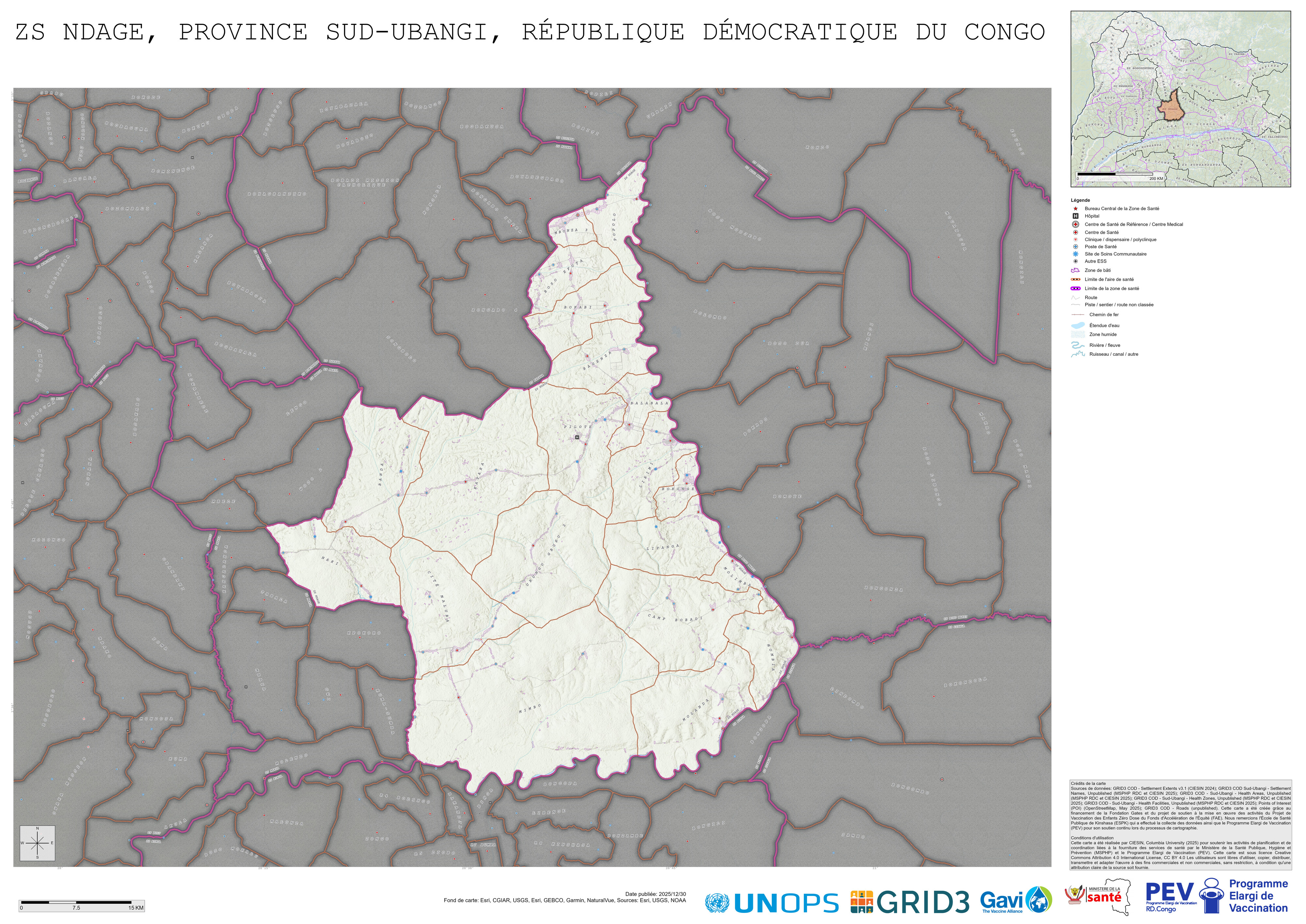 Reference Minimal: Ndage, Gemena, Sud-Ubangi, COD (2025)