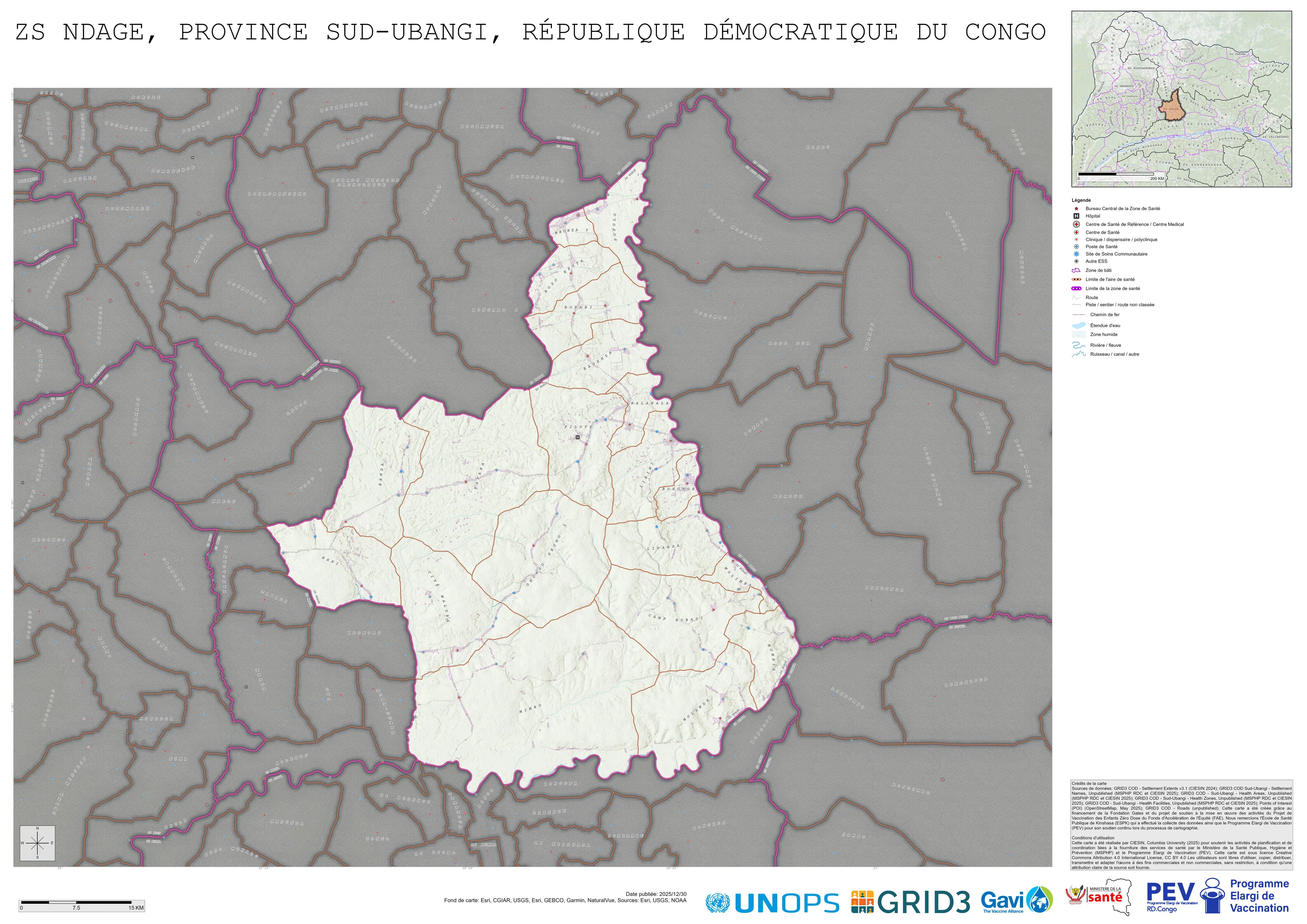 Reference Minimal: Ndage, Gemena, Sud-Ubangi, COD (2025)