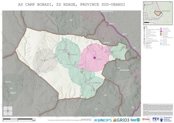 Microplanning: Camp-Bobadi, Ndage, Gemena, Sud-Ubangi, COD (2025)