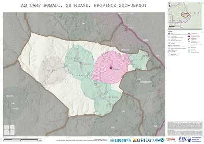 Microplanning: Camp-Bobadi, Ndage, Gemena, Sud-Ubangi, COD (2025)