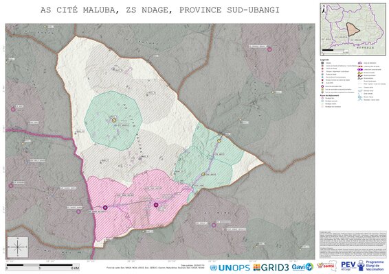 Microplanning: Cite-Maluba, Ndage, Gemena, Sud-Ubangi, COD (2025)