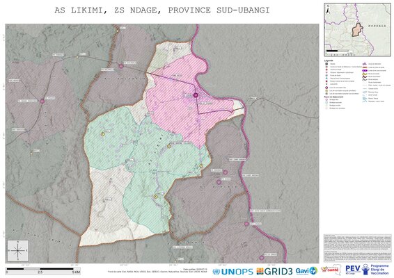 Microplanning: Likimi, Ndage, Gemena, Sud-Ubangi, COD (2025)