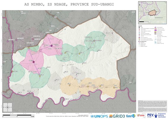 Microplanning: Mimbo, Ndage, Gemena, Sud-Ubangi, COD (2025)