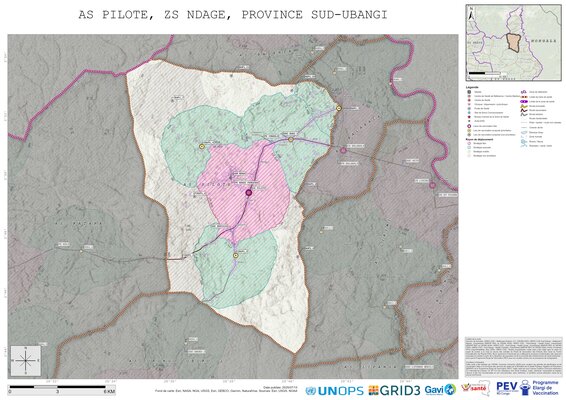Microplanning: Pilote, Ndage, Gemena, Sud-Ubangi, COD (2025)