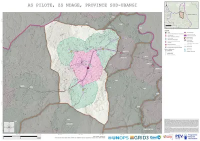 Microplanning: Pilote, Ndage, Gemena, Sud-Ubangi, COD (2025)