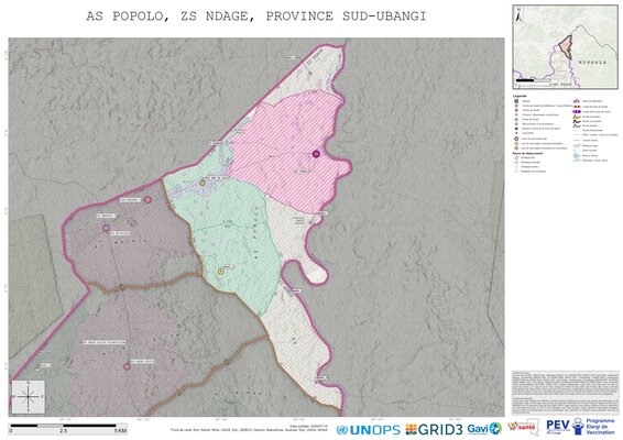 Microplanning: Popolo, Ndage, Gemena, Sud-Ubangi, COD (2025)