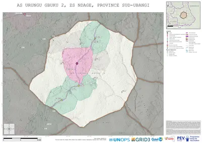 Microplanning: Urungu-Gbuku-2, Ndage, Gemena, Sud-Ubangi, COD (2025)