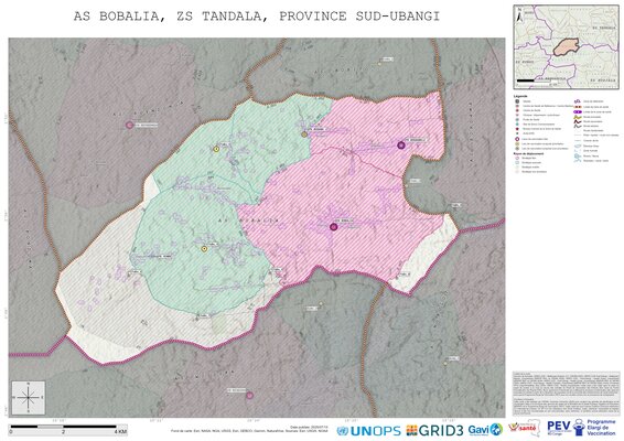 Microplanning: Bobalia, Tandala, Gemena, Sud-Ubangi, COD (2025)