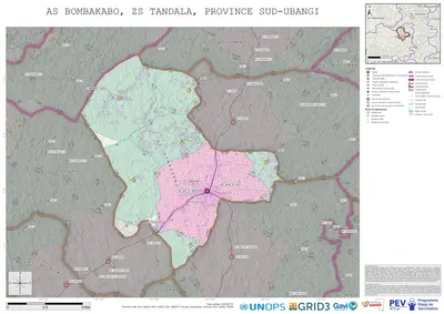 Microplanning: Bombakabo, Tandala, Gemena, Sud-Ubangi, COD (2025)