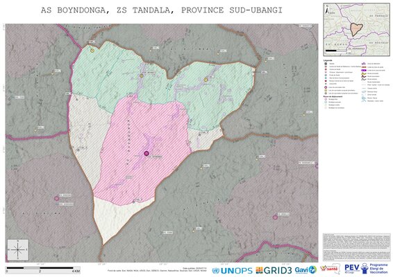 Microplanning: Boyndonga, Tandala, Gemena, Sud-Ubangi, COD (2025)