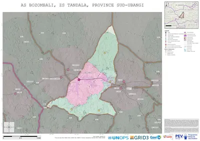 Microplanning: Bozombali, Tandala, Gemena, Sud-Ubangi, COD (2025)