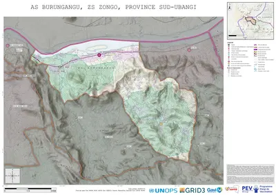 Microplanning: Burungangu, Zongo, Gemena, Sud-Ubangi, COD (2025)