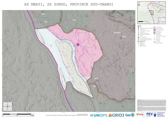 Microplanning: Mbayi, Zongo, Gemena, Sud-Ubangi, COD (2025)