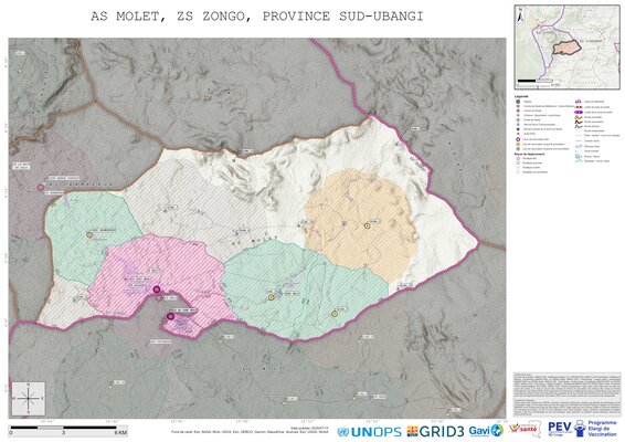 Microplanning: Molet, Zongo, Gemena, Sud-Ubangi, COD (2025)
