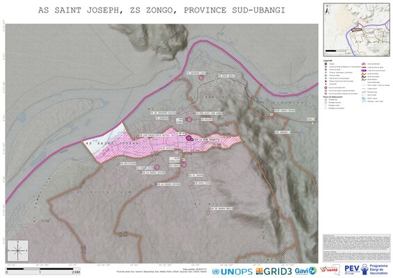 Microplanning: Saint-Joseph, Zongo, Gemena, Sud-Ubangi, COD (2025)