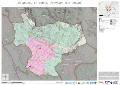 Microplanning: Wenze, Zongo, Gemena, Sud-Ubangi, COD (2025)