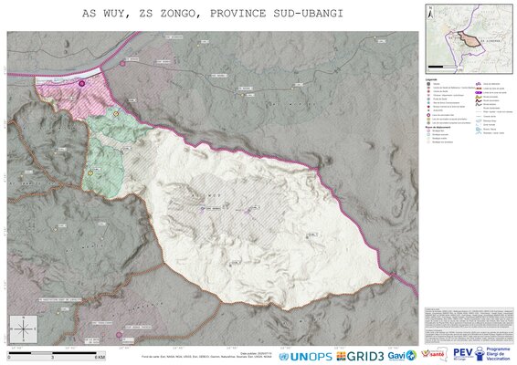 Microplanning: Wuy, Zongo, Gemena, Sud-Ubangi, COD (2025)