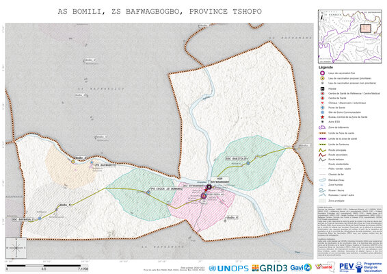 Microplanning: Bomili, Bafwagbogbo, Kisangani, Tshopo, COD (2024)