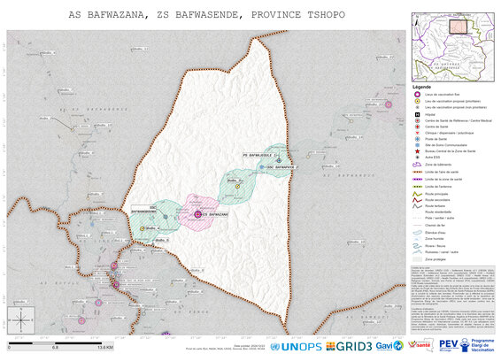 Microplanning: Bafwazana, Bafwasende, Kisangani, Tshopo, COD (2024)