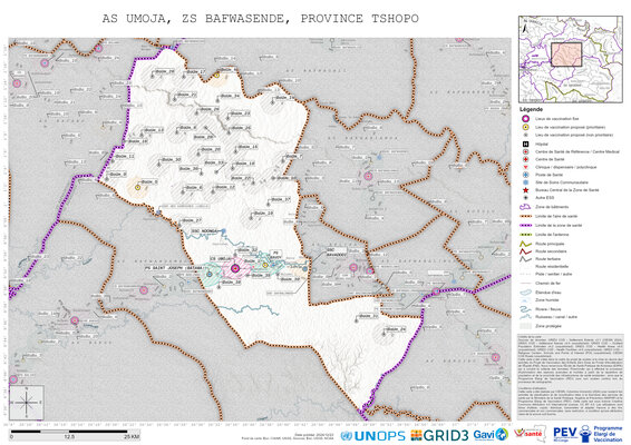 Microplanning: Umoja, Bafwasende, Kisangani, Tshopo, COD (2024)