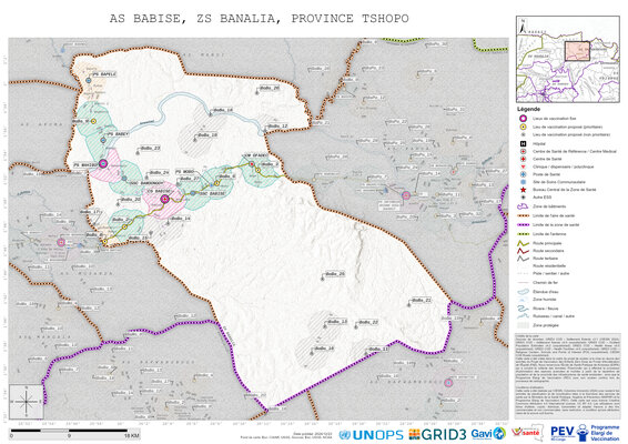 Microplanning: Babise, Banalia, Kisangani, Tshopo, COD (2024)