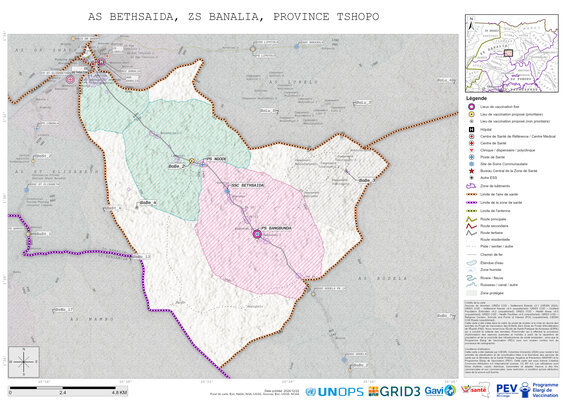 Microplanning: Bethsaida, Banalia, Kisangani, Tshopo, COD (2024)