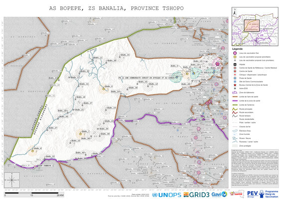Microplanning: Bopepe, Banalia, Kisangani, Tshopo, COD (2024)