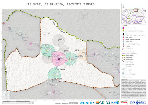Microplanning: Kole, Banalia, Kisangani, Tshopo, COD (2024)