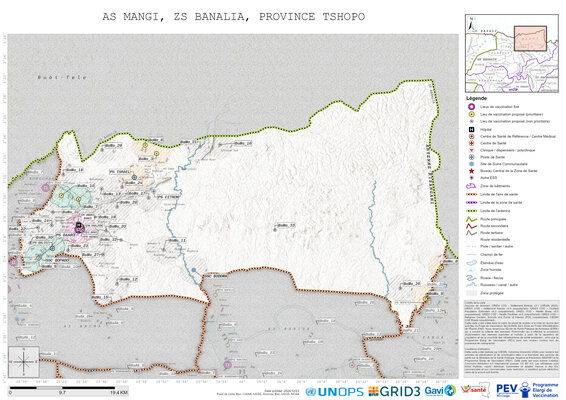 Microplanning: Mangi, Banalia, Kisangani, Tshopo, COD (2024)