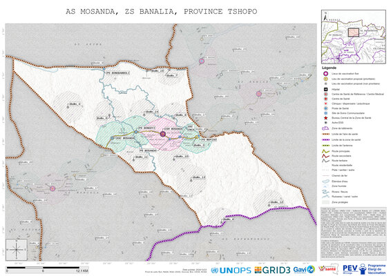 Microplanning: Mosanda, Banalia, Kisangani, Tshopo, COD (2024)