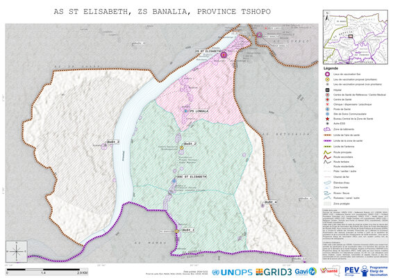 Microplanning: St-Elisabeth, Banalia, Kisangani, Tshopo, COD (2024)
