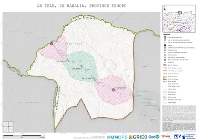 Microplanning: Tele, Banalia, Kisangani, Tshopo, COD (2024)