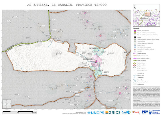 Microplanning: Zambeke, Banalia, Kisangani, Tshopo, COD (2024)