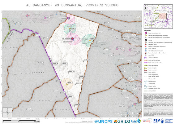 Microplanning: Bagbanye, Bengamisa, Kisangani, Tshopo, COD (2024)
