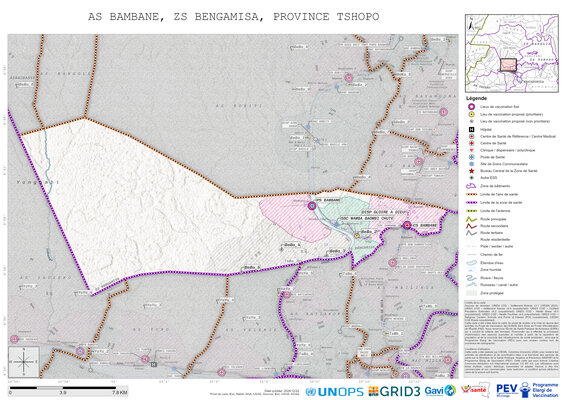 Microplanning: Bambane, Bengamisa, Kisangani, Tshopo, COD (2024)