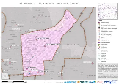 Microplanning: Bolongue, Kabondo, Kisangani, Tshopo, COD (2024)